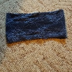 Outfitters - One Size - Blue - Frilled - Crop Top